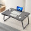 Living And Home (Black (With Drawer)) Laptop Table Portable Folding Computer Notebook Desk Office Stand 3
