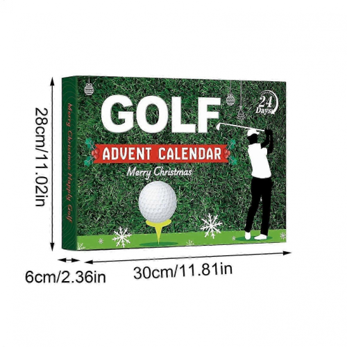 2025 Golf Advent Calendar: 24-Piece Themed Accessory Set 2