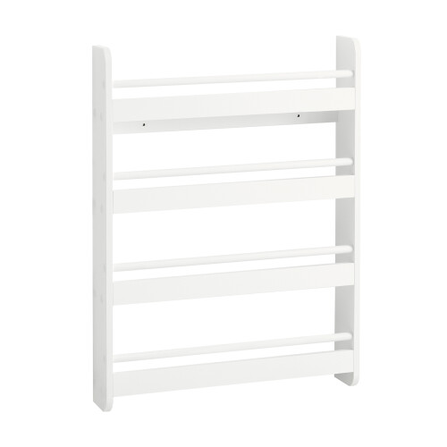 SoBuy Kids Wall Bookshelf 4-Tier White
