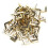 100Pcs Book Corner Protector Aluminum Alloy Gold 8