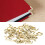 100Pcs Book Corner Protector Aluminum Alloy Gold 12