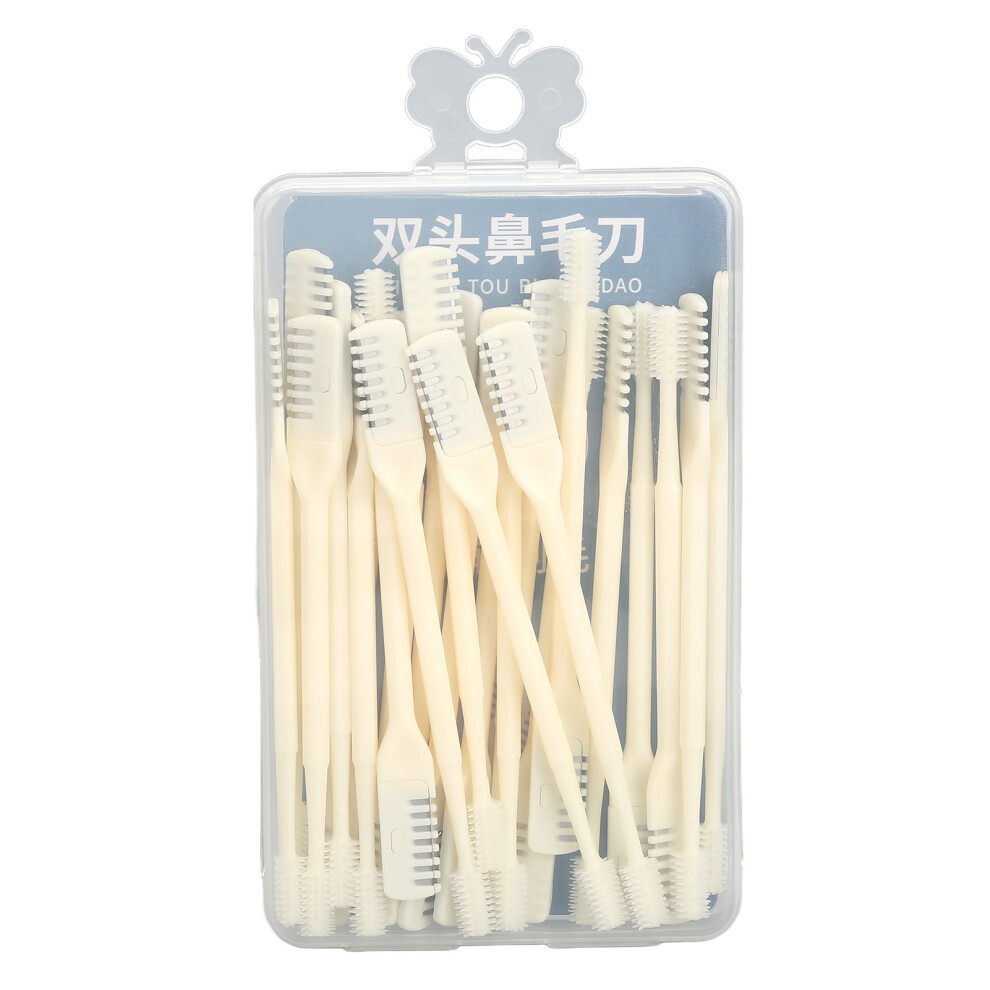 24 Pcs 360 Degree Rotating Nose Hair Trimmer