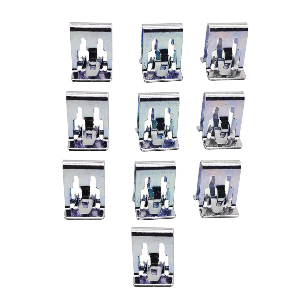 10 Pieces Steel Car Retainer Clips Auto Fasteners for Automotive-image-OPC-PJTTQTY-NEW