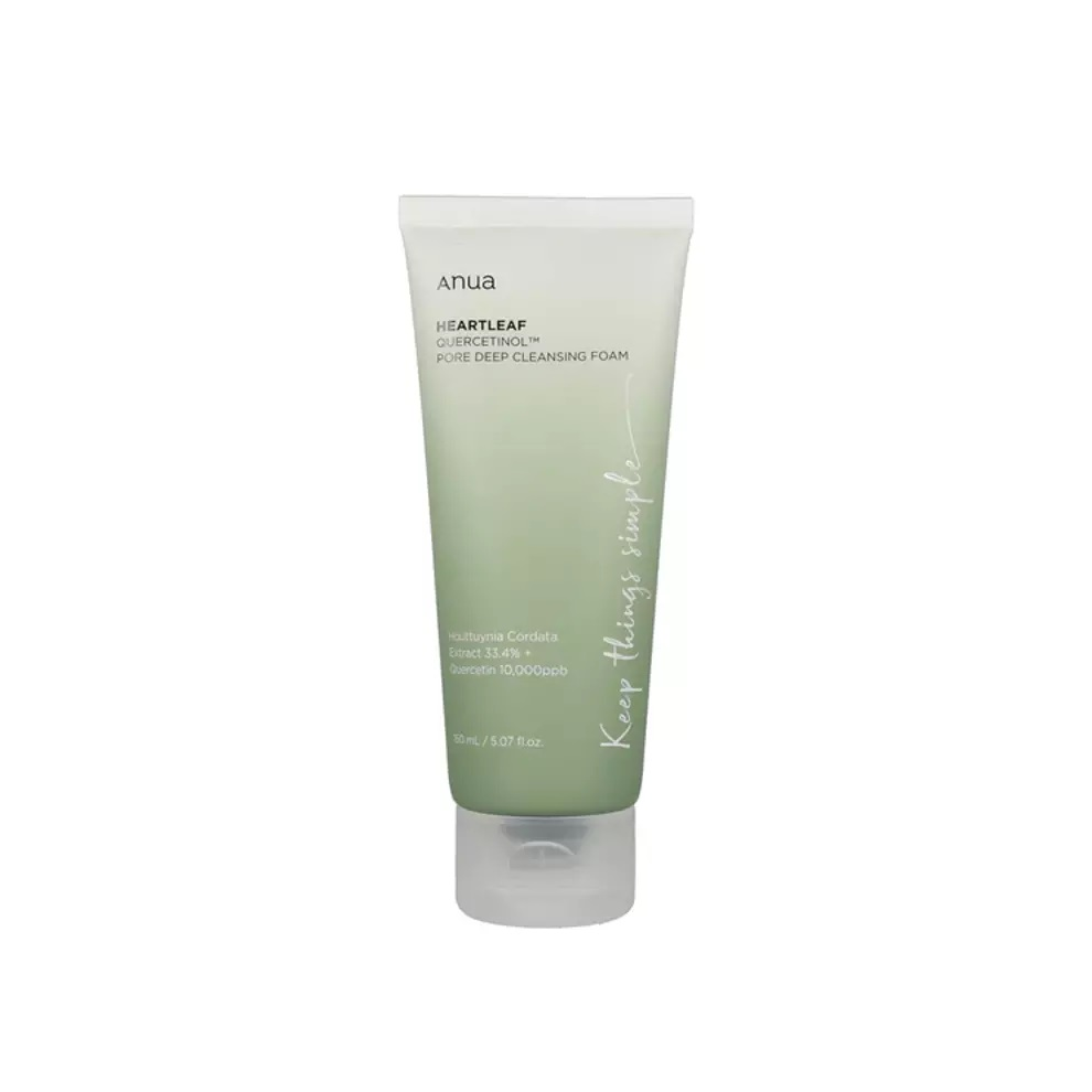 Suanua Anua - Heartleaf Quercetinol Pore Deep Cleansing Foam (150Ml)
