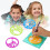 Children Plastic Geometric Ruler Template Spiral 11