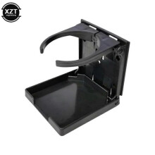 (03) Universal Car Cup Holder Folding Cup Drink Holder Water Bottle Holder Front Cup Holder Stand for Auto Car Truck Boat Cup Stand