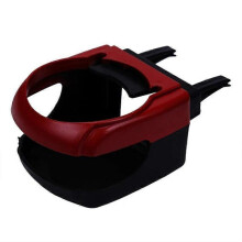 (Red) 1PC New Car Coasters High Quality Universal Car Vehicle Drink Bottle Cup Holder Auto Interior Accessories