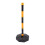 6PCS Traffic Cones Adjustable Delineator Post W/ Fillable Base 13