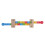 Digital Numbers Decomposition Ruler Colorful 6