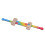 Digital Numbers Decomposition Ruler Colorful 4