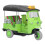Pull Back Thai Tricycle Simulation Alloy Tuk Tuk 3