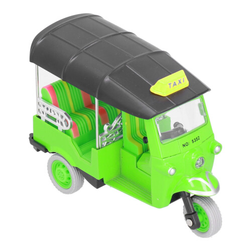 Pull Back Thai Tricycle Simulation Alloy Tuk Tuk 1