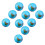 10pcs Globe Squeeze Stress Spongy Balls World 8