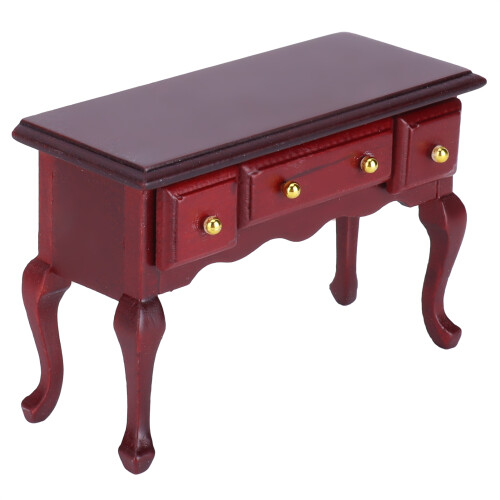 Mini Wooden Dollhouse Table DIY Miniature