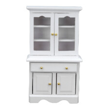 1:12 Dollhouse Cabinet Wooden Miniature Cupboard