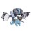 Infant Fox Spiral Plush Activity Hanging Toys Cute 5