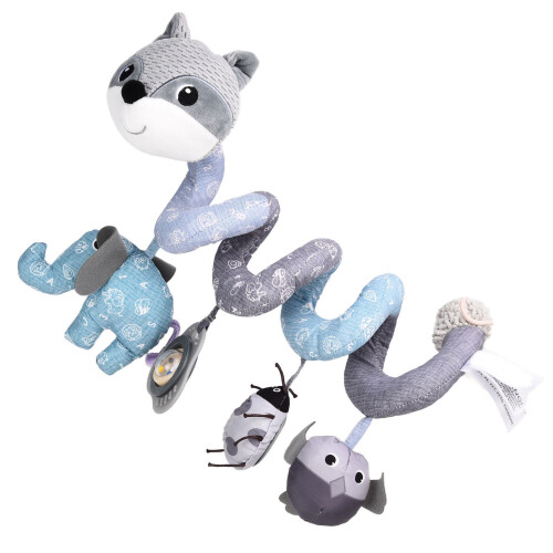 Infant Fox Spiral Plush Activity Hanging Toys Cute 1