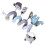 Infant Fox Spiral Plush Activity Hanging Toys Cute 15