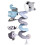 Infant Fox Spiral Plush Activity Hanging Toys Cute 11
