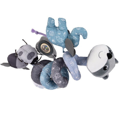 Infant Fox Spiral Plush Activity Hanging Toys Cute 2