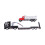 1:50 Engineering Trailer Model Toys Movable Arm 4