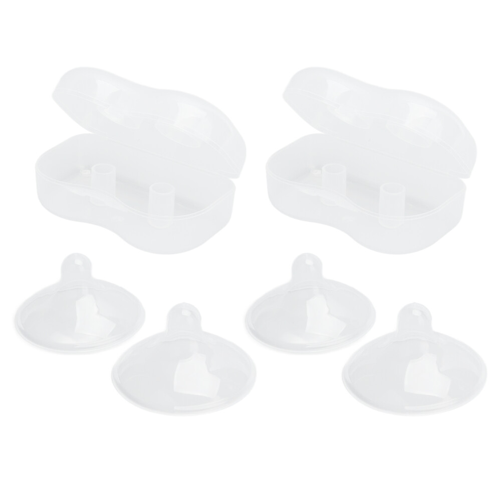 2 Set Transparent Nipple Shield Liquid Silicone