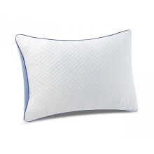 Ergonomic Memory Foam Pillow for Neck Pain – Adjustable Height Orthopedic Pillow – Bamboo Cover – 50x70