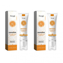 (2pcs)50ml Sunscreen Tinted Hydrating Cream, Long Lasting Sweatproof Sun Block Cream for Outdoor