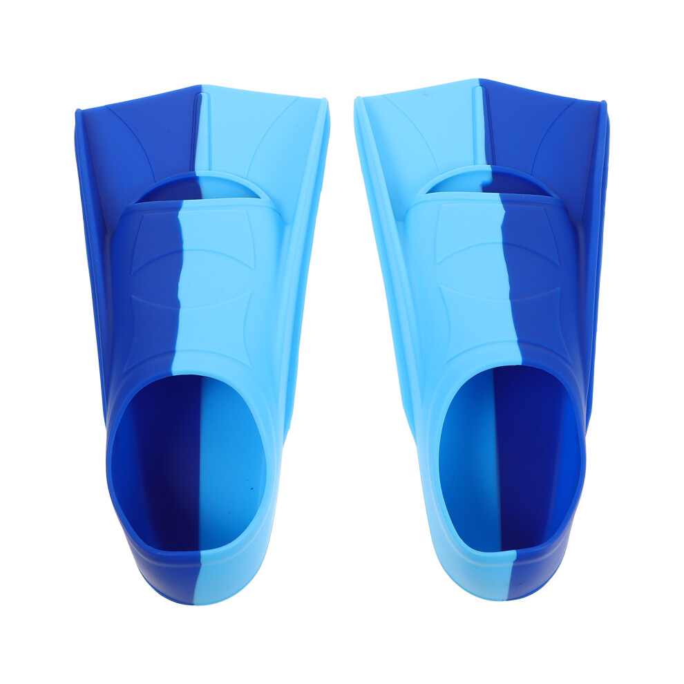 Zehuanyu Fins Swim Snorkel For Lap Swimming Men's And Women's Child Blue