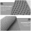 1pc Foldable Cat Litter Mat Pvc Kitten Cat Food 11
