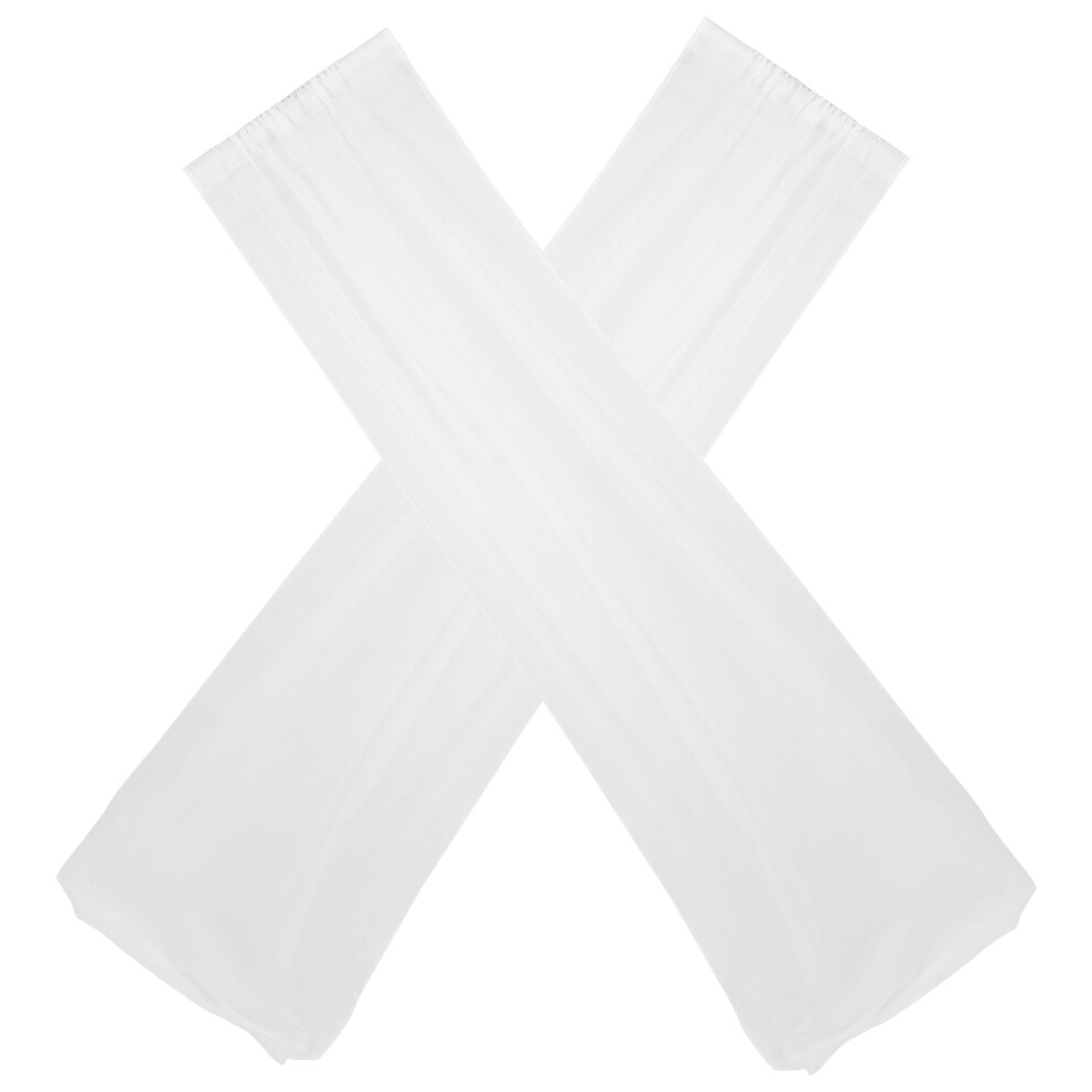 2pcs Curtain Window Drape Window Gauze Window Sheer Drape-image-OPC-PJTVG7P-NEW