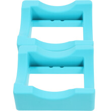 2Pcs Compact Silicone Cup Holder for Daily Use Blue Tumbler Cradle