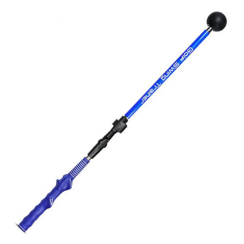 (Ta014 Corrector,Blue)Golfs Practice Swing Corrector High-Efficiency Telescopic Swing Stick Golfs Accessories