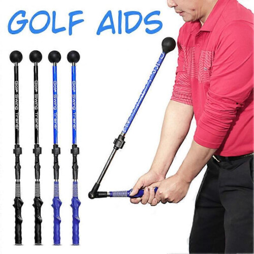 (Ta014 Corrector,Black)Golfs Practice Swing Corrector High-Efficiency Telescopic Swing Stick Golfs Accessories 2