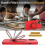 (Red)Compatible For iPhone 12 / 12 Pro Case Kickstand Phone Cover Compatible with MagSafe 5