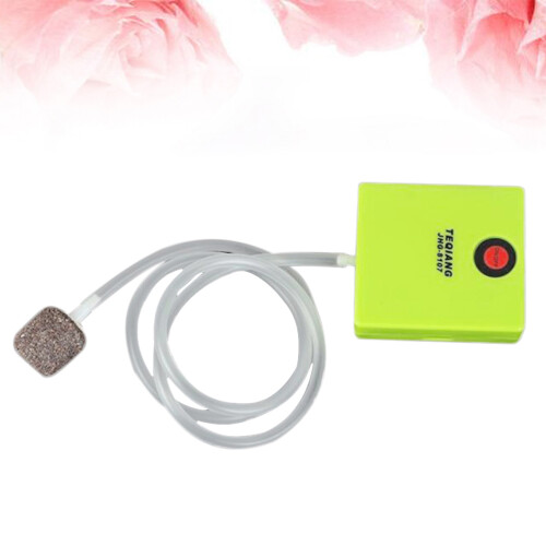 Kleine Groene Aquariumpomp Batterij Oxygeneratie 2