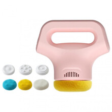 (Pink)Fats Pushing Machine 12 Levels Adjustables Cellulite Massager Electric Handheld Body Sculpt Machine for Stomach Belly