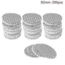 (82mm-200pcs)200pcs Self-Adhesive Foam Pressure Sensitive Seal Cap Lining Tamper Resistant Seals for Cosmetic Jar Bottle Pot 20mm-82mm Caps
