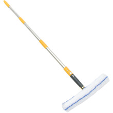 Car Window Squeegee With Handle Yellow 1 Set 56x14in