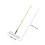 Car Window Squeegee With Handle Yellow 1 Set 56x14in 2