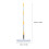 Car Window Squeegee With Handle Yellow 1 Set 56x14in 3