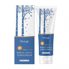 (1pc)Birch-Juice Moisturizing Sun Cream SPF50+ No White Cast Strong UV Protection Sun Cream for Women Girls