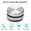 (Red)1 Pack Wirelessly BT Speaker Bone Conduction Speakers Rechargeable Mini Portable Speaker for Prodcasts 3