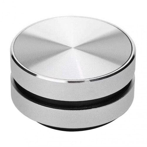 (Silver)1 Pack Wirelessly BT Speaker Bone Conduction Speakers Rechargeable Mini Portable Speaker for Prodcasts