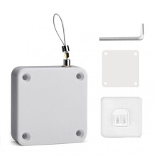 (3 Generations,White)Auto Retractable Pull Cord Door Closer Strong Stretching Door Closing Tool For Home Room Doors