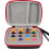 1Set Durable Eva Guitar Pick Storage Holder Portable Multi-Color Case 6