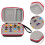 1Set Durable Eva Guitar Pick Storage Holder Portable Multi-Color Case 3