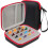 1Set Durable Eva Guitar Pick Storage Holder Portable Multi-Color Case 10