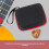 1Set Durable Eva Guitar Pick Storage Holder Portable Multi-Color Case 9