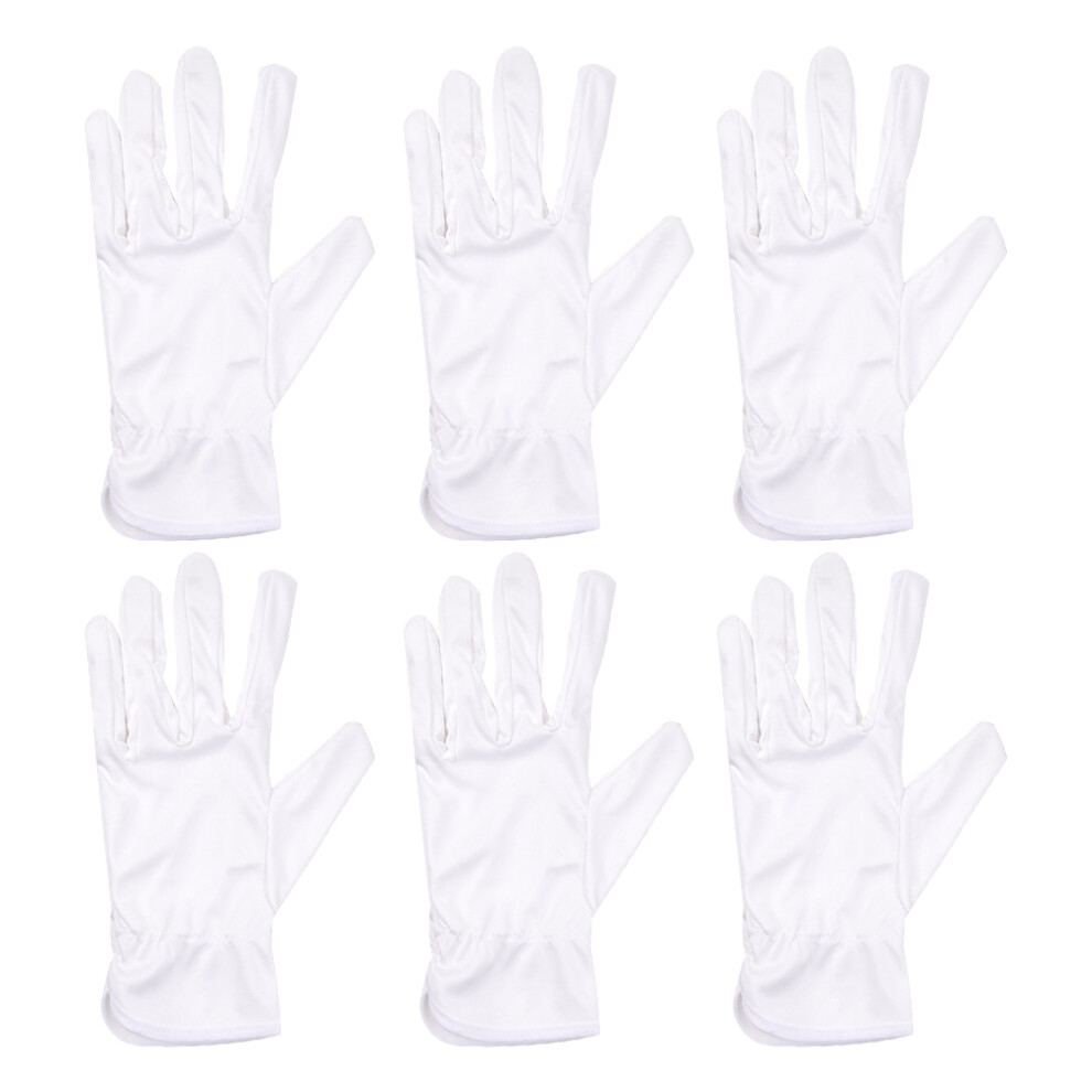 10 Pair Anti Gloves Electronic White Work-image-OPC-PJTW8WW-NEW